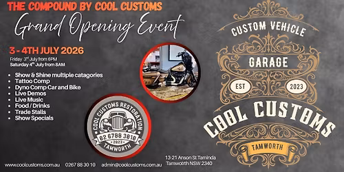 The Compound by Cool Customs Grand Opening Event