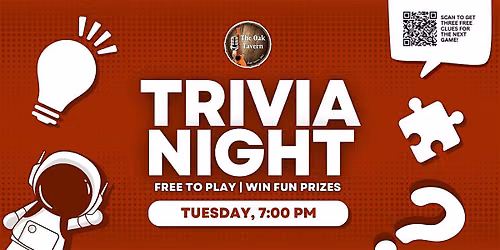 Oak Grove Trivia Night | The Oak Tavern