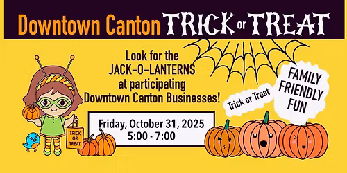 Downtown Canton Trick-Or-Treat