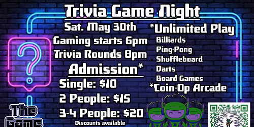 Trivia Game Night