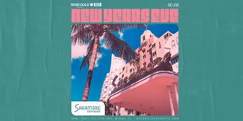Miami New Year's Eve 2026 at Sagamore Hotel