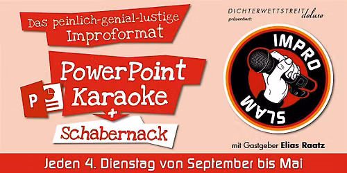 IMPRO SLAM T\u00dcBINGEN: PowerPoint-Karaoke und Schabernack