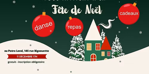 Traditionnelle f\u00eate de No\u00ebl du CCCQSS et de l'ADDS-QM 