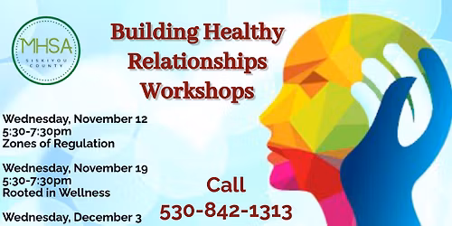 Building Healthy Relationships Workshop Series - Conflict Resolution Skills