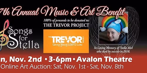 7th Annual Songs for Stella Music & Art Benefit