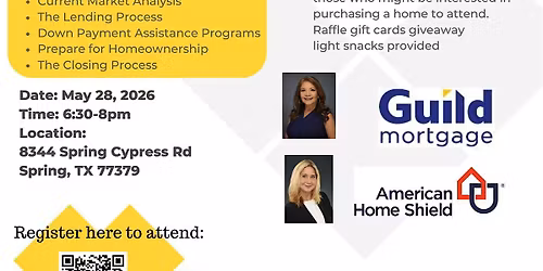 Welcome to the Home Buyer Seminar!