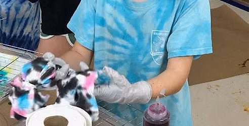 Halloween Tie Dye For Pop Up!
