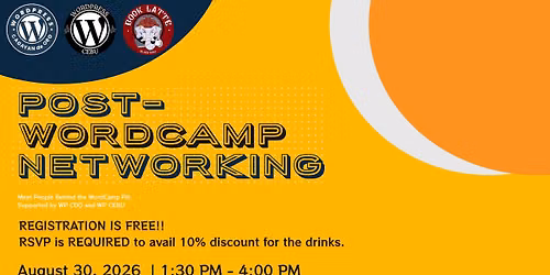 WP Connect: Post-WordCamp Networking