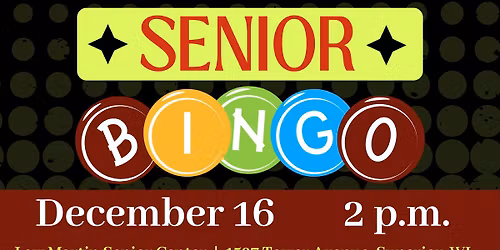 Senior Bingo at the Senior Center