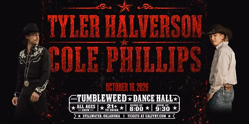 Tyler Halverson & Cole Phillips LIVE at The Tumbleweed