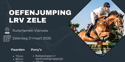 Oefenjumping LRV Zele 