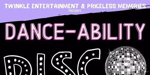 ALBION PARK Bowling Club DanceABILITY Disco & Social Night