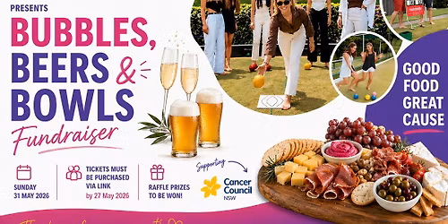 Bubbles, Beers & Bowls - Dance for Cancer Fundraiser