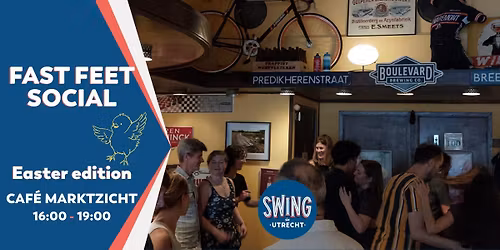 Fast feet social @ Caf\u00e9 Marktzicht - Easter edition