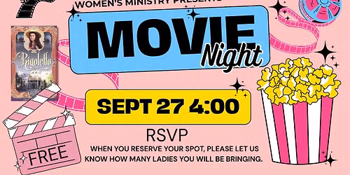 Women's Ministry Movie Night