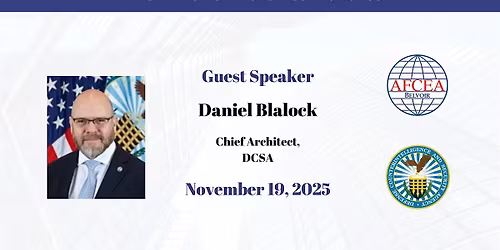 AFCEA Belvoir November 2025 Luncheon