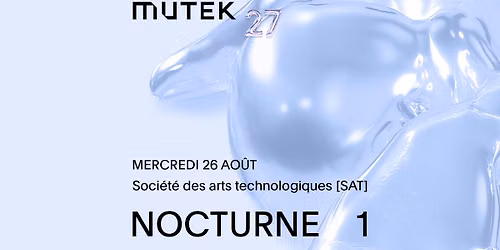 Matthew Herbert, Barker, Debit, Marc-Antoine Barbier | MUTEK 27