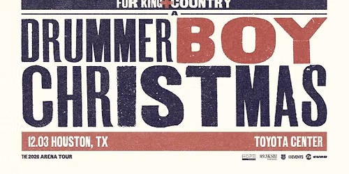 KSBJ Presents: for KING + COUNTRY \u2014 A Drummer Boy Christmas