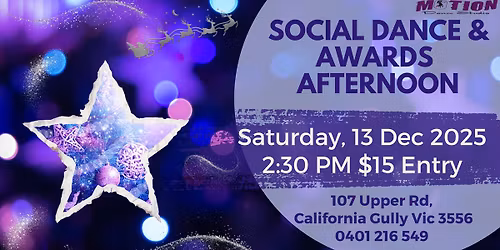 Awards & Social Dance Afternoon