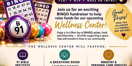 91 Bingo Fundraiser