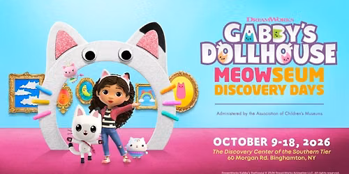 Gabby\u2019s Dollhouse MEOWseum Discovery Days at The Discovery Center