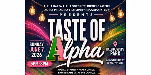 Taste of Alpha