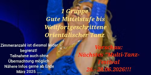 Tanzwochenende "Im Zeichen des Orients "