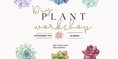 DIY Plant Workshop