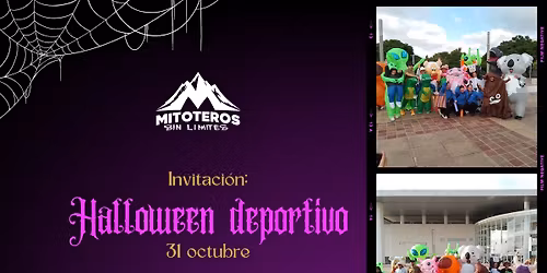 Halloween deportivo familiar \ud83c\udf83\ud83d\udc80\ud83d\udc7b