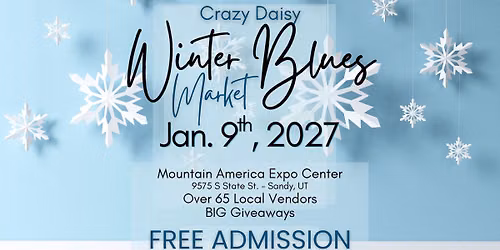 Crazy Daisy Winter Blues Market