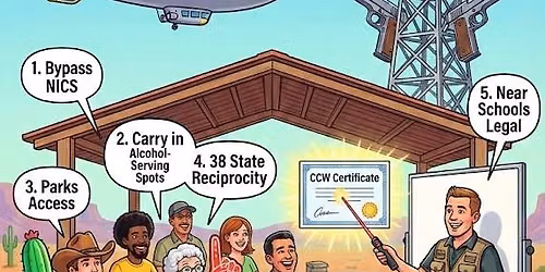 $20 Multi-state recognized Concealed Carry Permit Coming to goodyear! (Special weekend pricing)