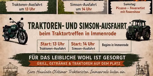 Traktorentreffen in Immenrode!