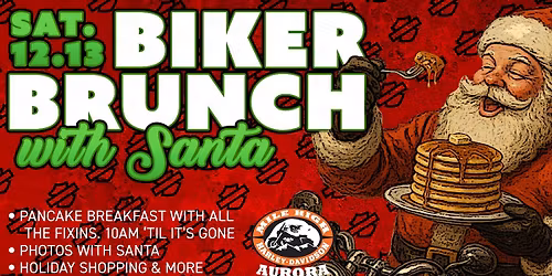 Biker Brunch with Santa