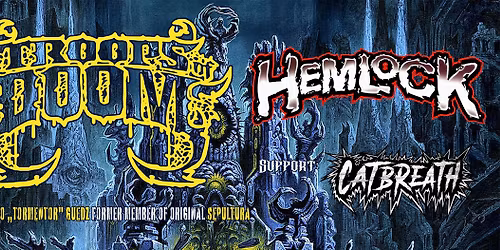 THE TROOPS OF DOOM (BR) + HEMLOCK (US) + CATBREATH \/\/ Hafenklang \u2013 Hamburg