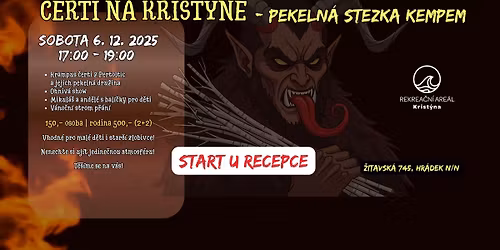 \u010certi na Krist\u00fdn\u011b - pekeln\u00e1 stezka kempem