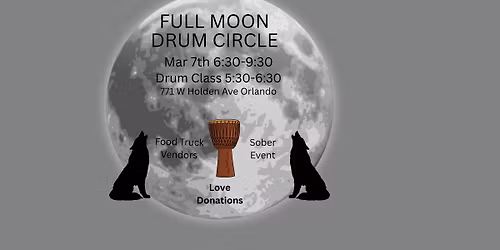 Full Moon Drum Circle
