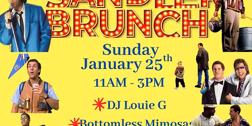 \ud83c\udfac Adam Sandler Brunch at Curfew \ud83c\udfa4