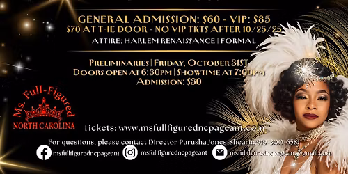 10th Annual Ms. Full-Figured North Carolina Pageant