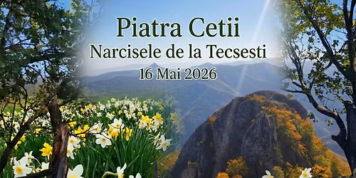APUSENI - POIENILE CU NARCISE & PIATRA CETII