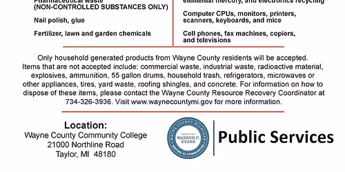 Household Hazardous Waste Collection