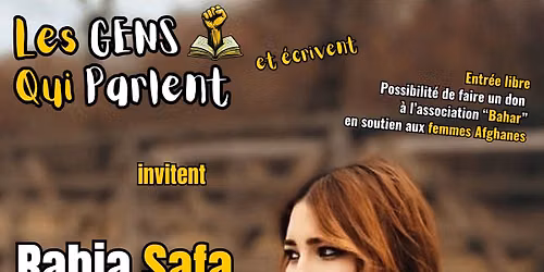 Les Gens qui Parlent (et \u00e9crivent) invitent - RABIA SAFA RAFAT - !