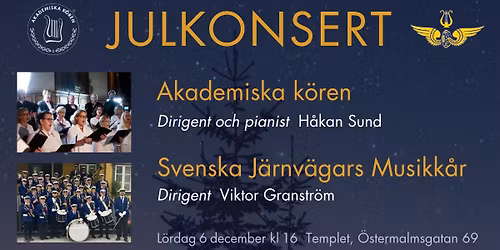Julkonsert i Templet