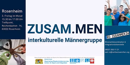 Zusam.Men - interkulturelle M\u00e4nnergruppe Rosenheim