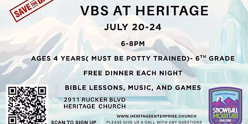 Heritage Church VBS