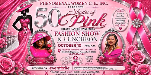 50 Shades of Pink Fashion Show and Luncheon