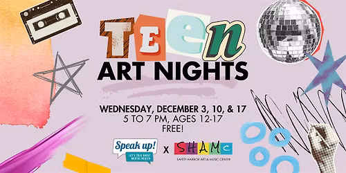 Teen Art Nights @ SHAMc