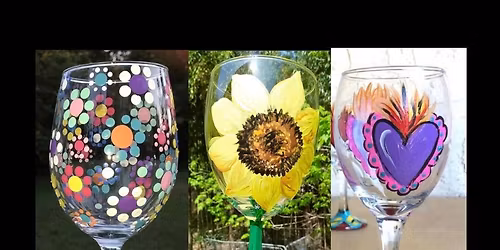 Wine Glass Painting