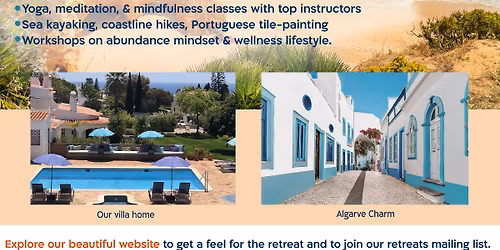 Algarve, Portugal Women's Wellness Retreat