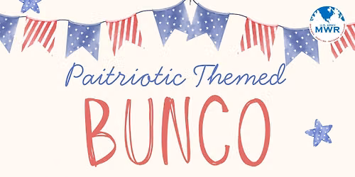 Patriotic Themed BUNCO