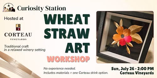 Blooming Straw at Corteau
